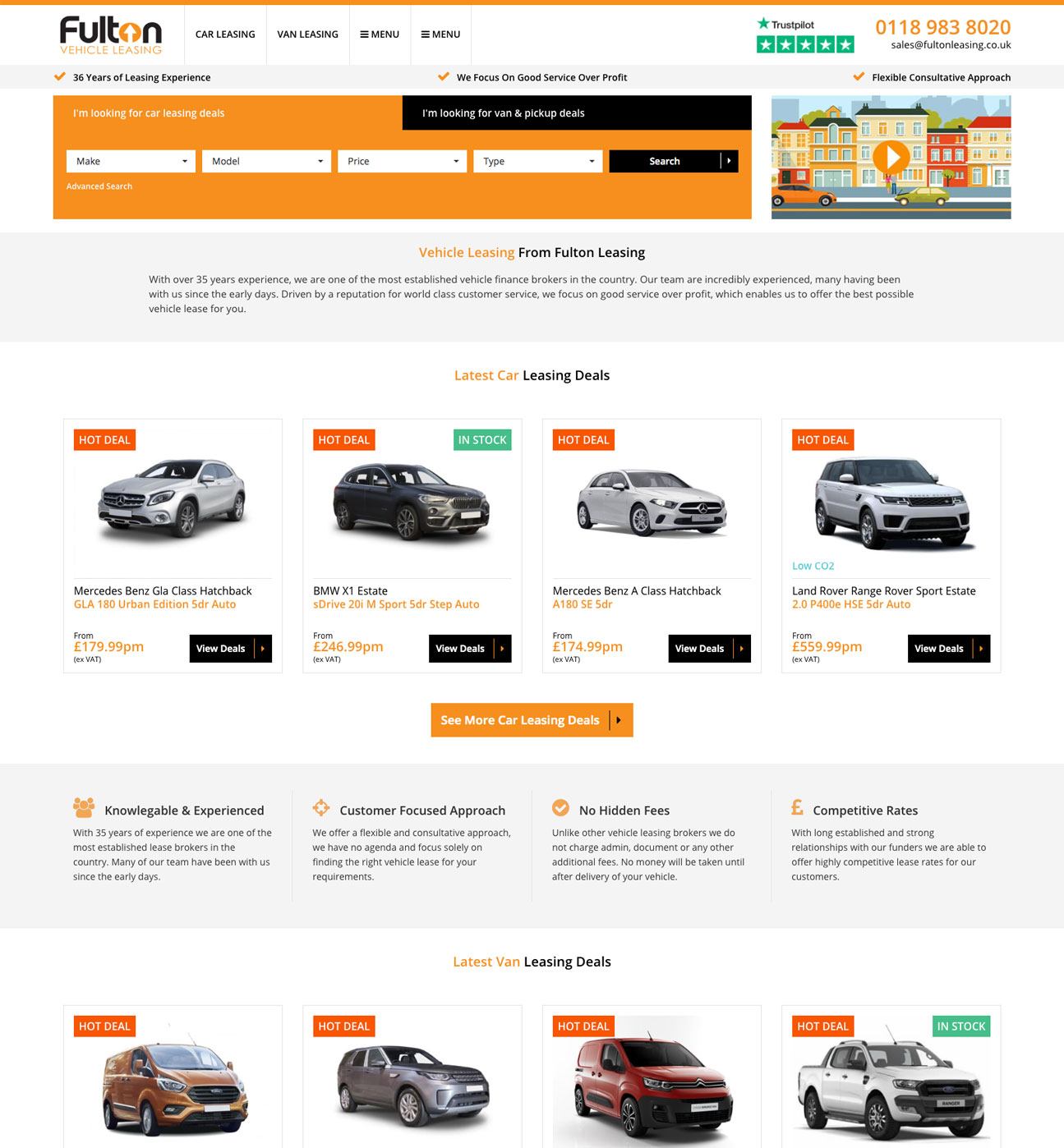 Fulton Website Desktop