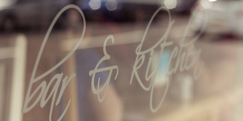 Kirkhouse Bar Window